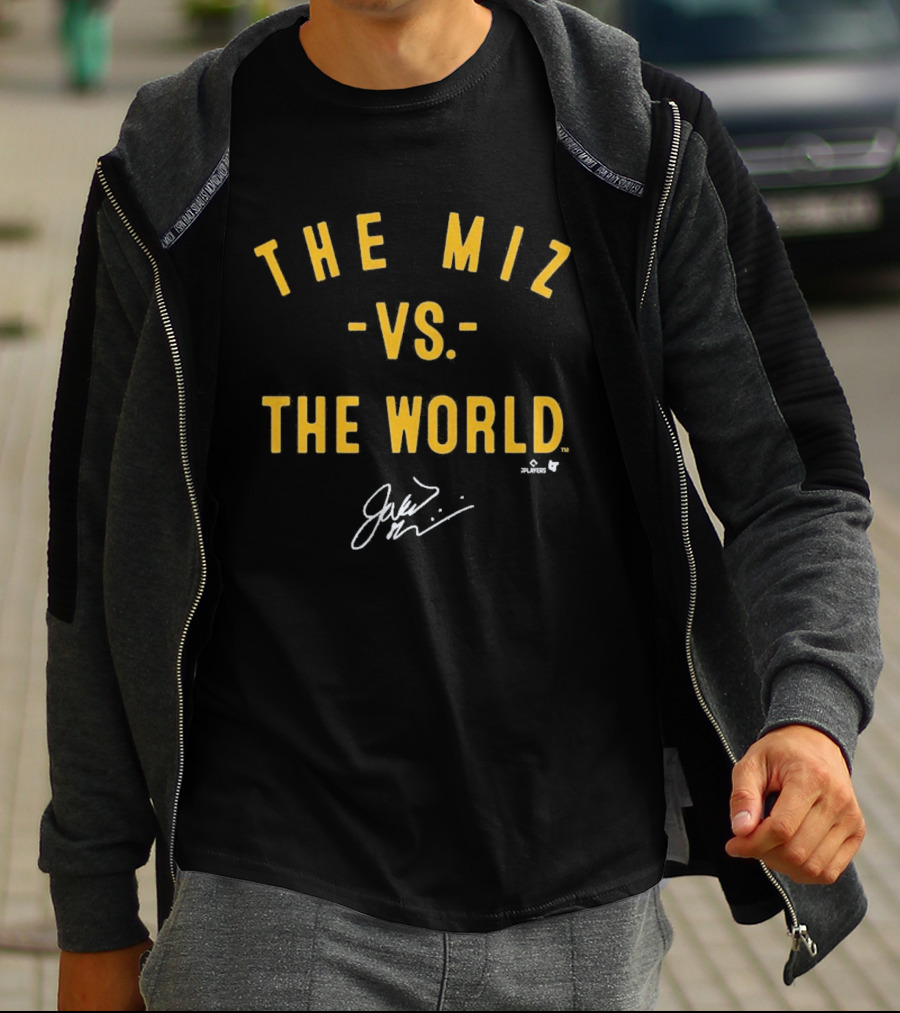 The Miz Vs The World Signed Jacob Misiorowski T-Shirt