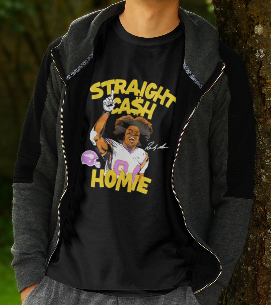 Minnesota Vikings Randy Moss Straight Cash Homie 84 T-Shirt