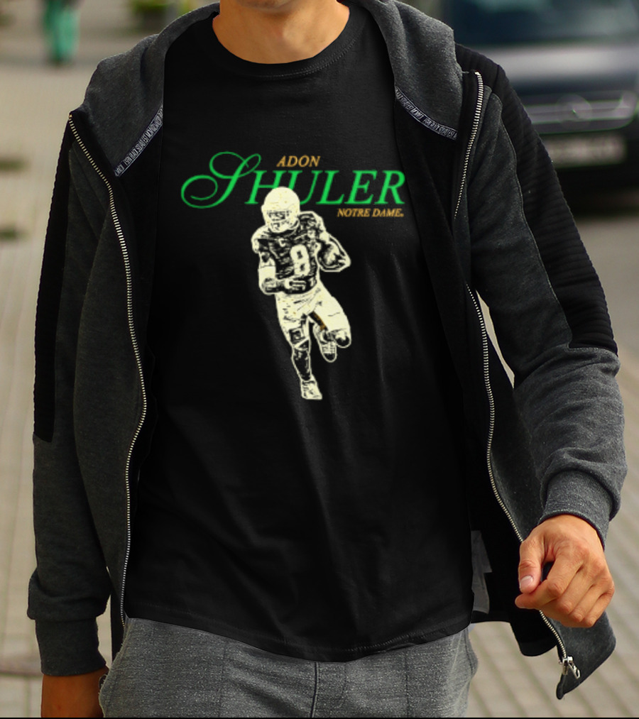 Adon Shuler Notre Dame Football Player 8 T-Shirt