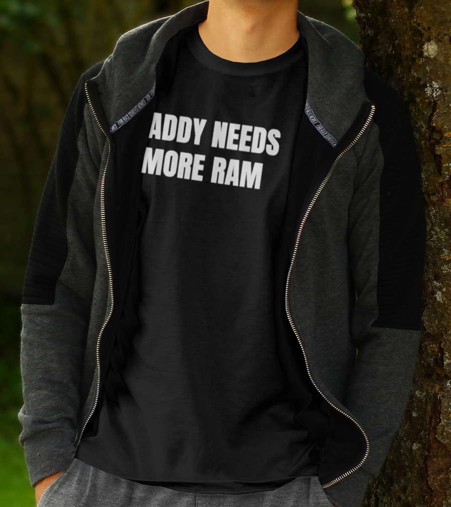 Daddy Needs More Ram Tech Humor Father's Day T-Shirt