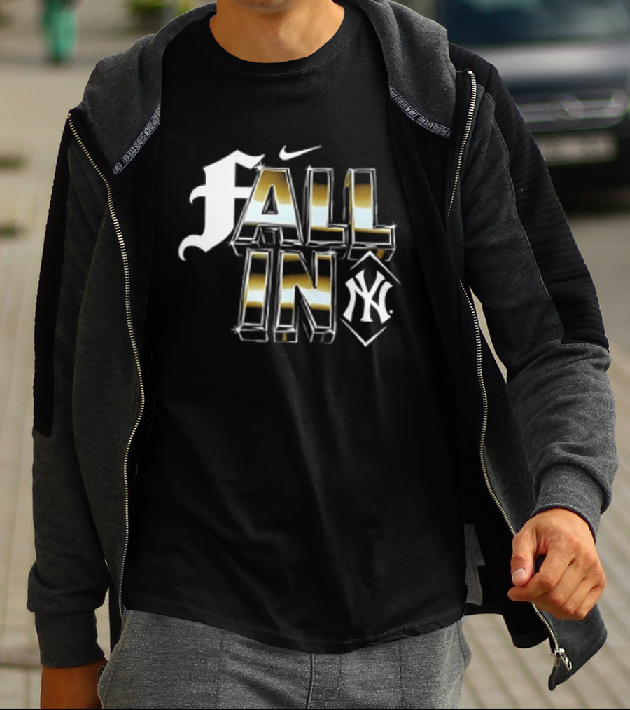 Nike New York Yankees Fall In 2026 Postseason T-Shirt