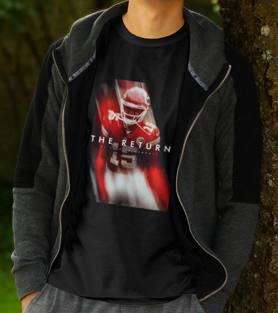 Patrick Mahomes The Return Kansas City Chiefs 15 NFL 2026 Seasons T-Shirt