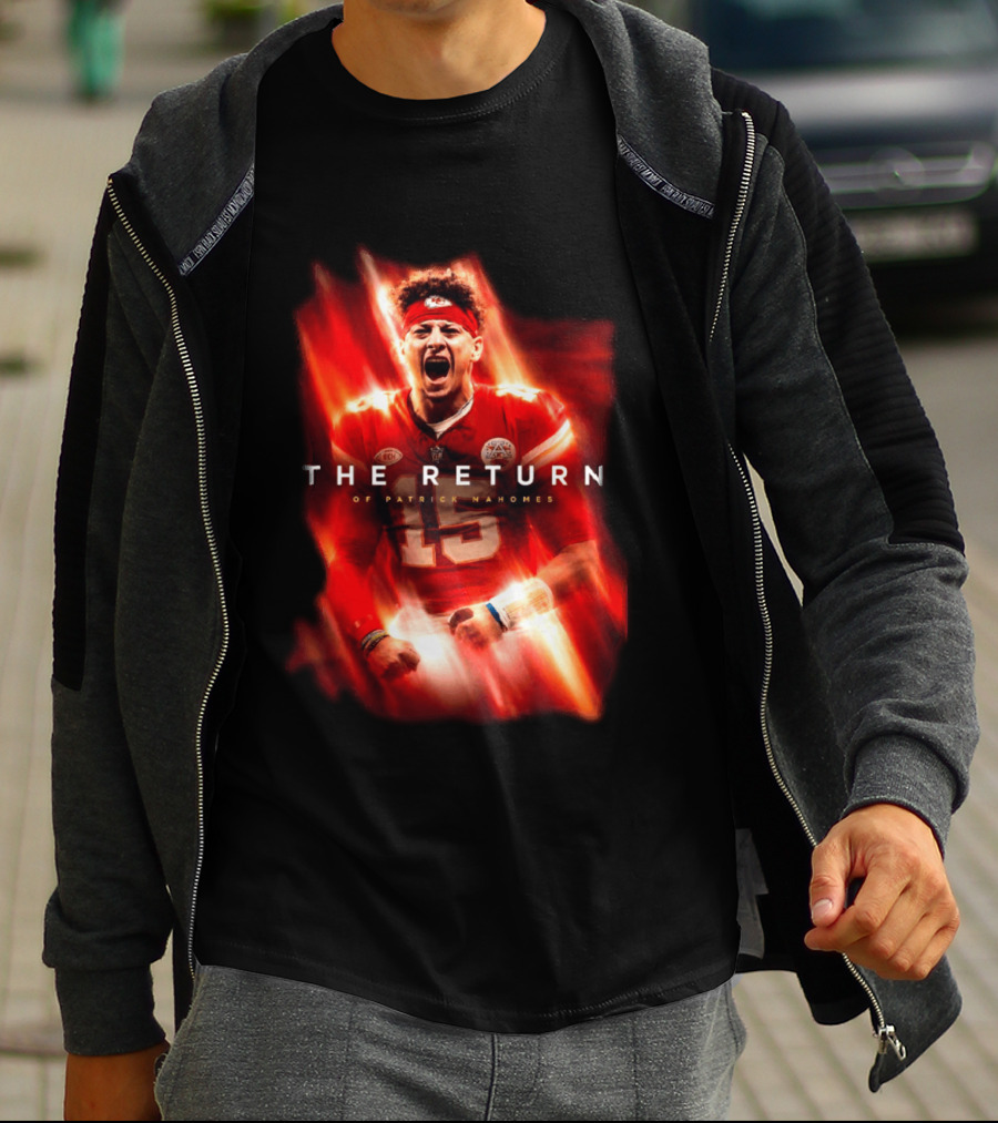 Kansas City Chiefs The Return Of Patrick Mahomes 2026 2027 Seasons T-Shirt