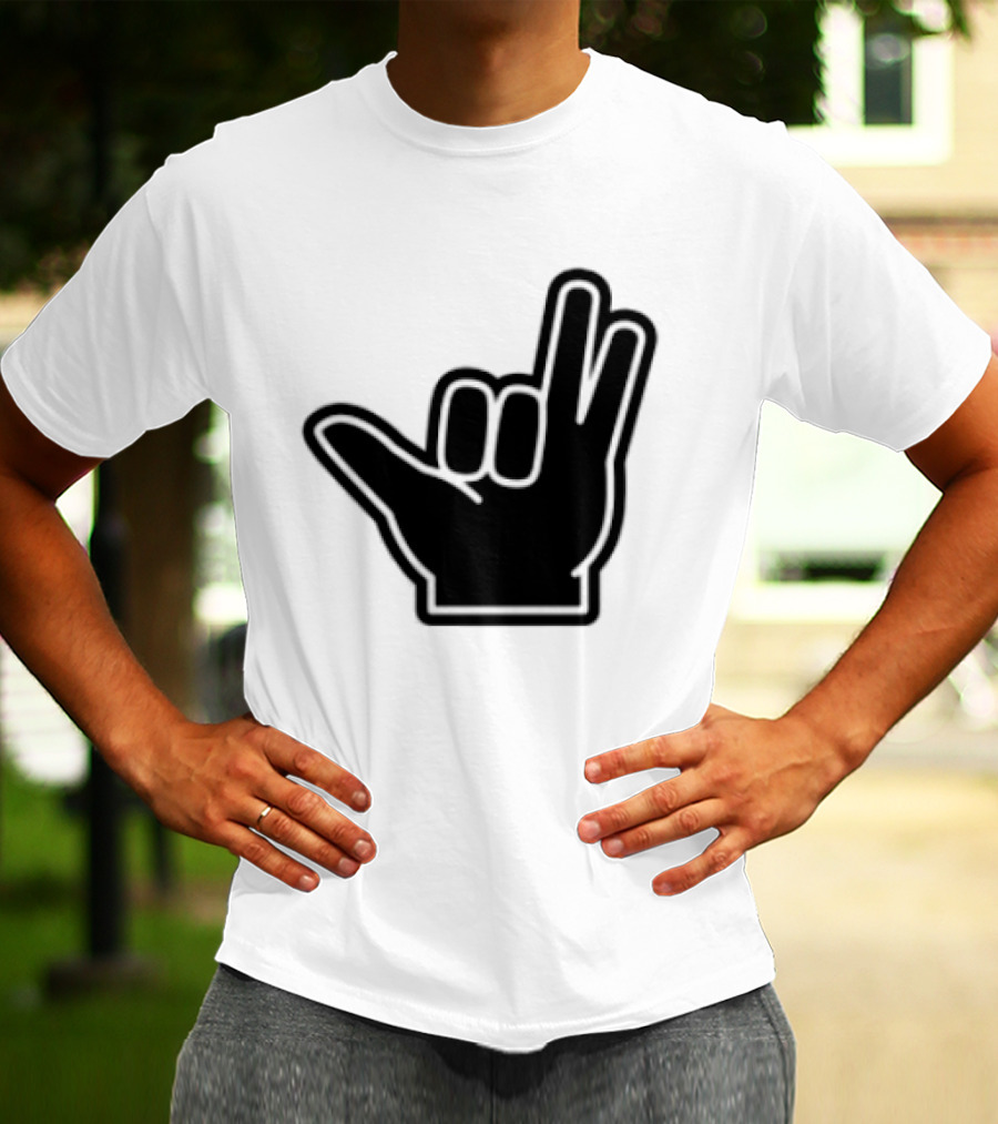 8Ro8 Store Hammajang Shaka Hand Sign Gesture T-Shirt