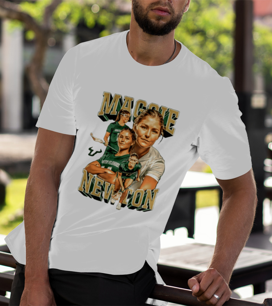 Maggie Newton South Florida Lacrosse Player USF T-Shirt