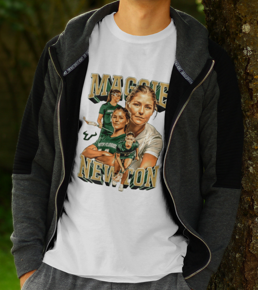 Maggie Newton South Florida Lacrosse Player USF T-Shirt