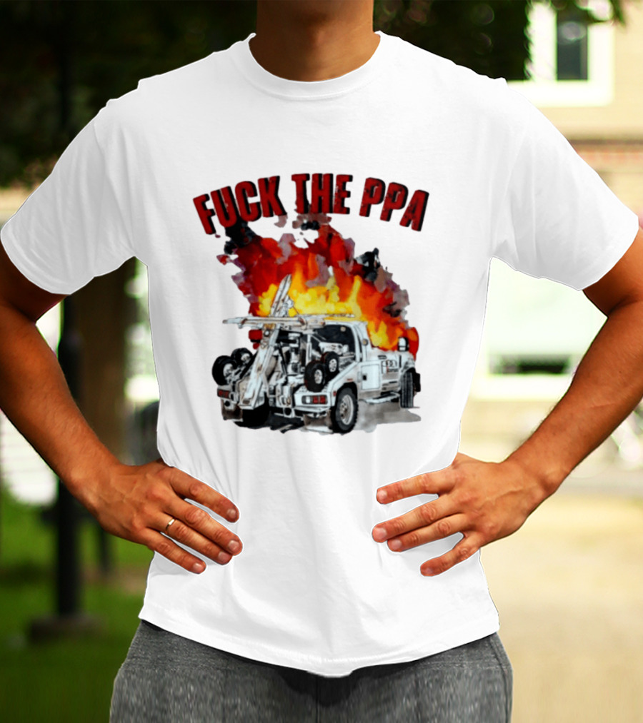 Philadelphia Parking Authority Tow Truck Fire Protest T-Shirt