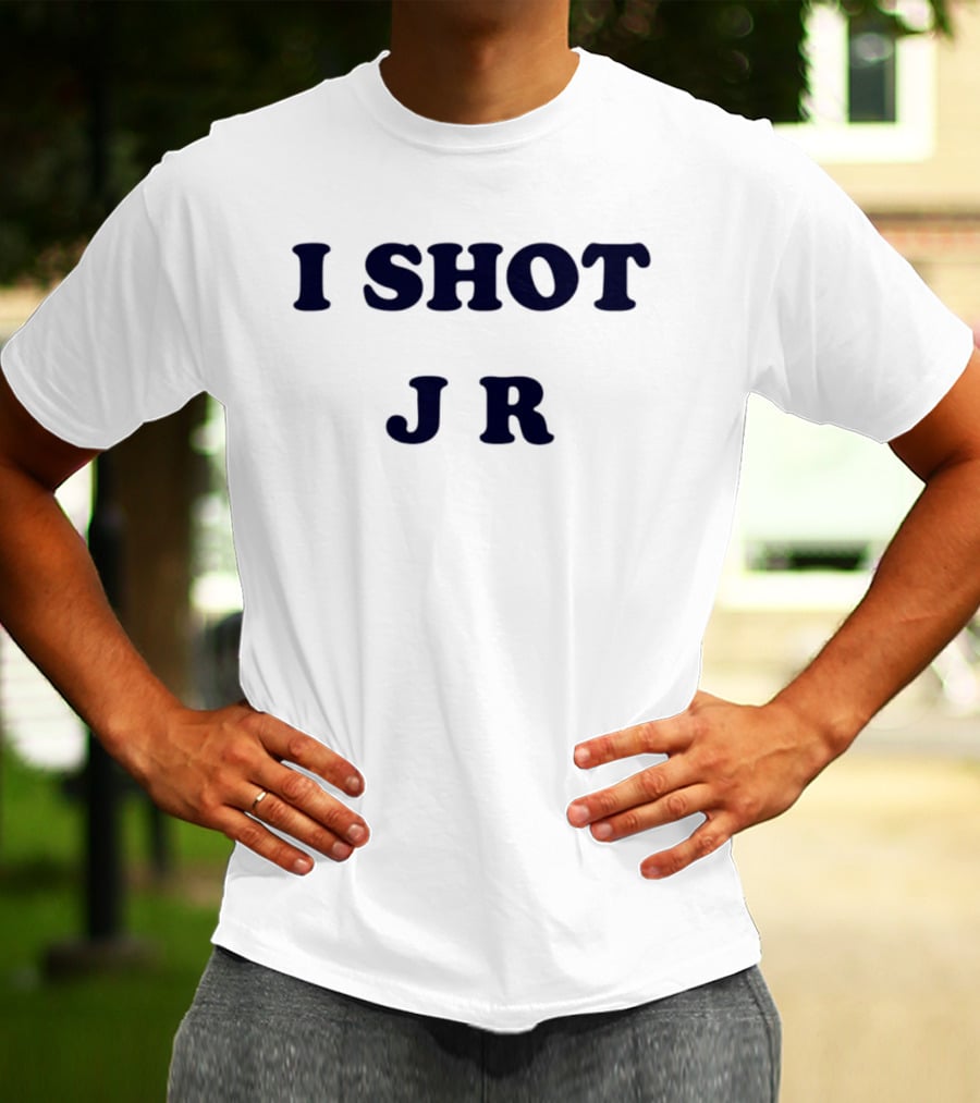 Pauric Wearing I Shot JR T-Shirt