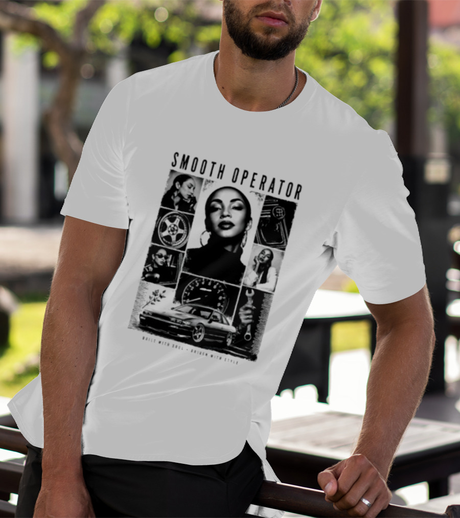 Smooth Operator Built With Soul Driven With Style Vintage Car Icon Retro Look T-Shirt