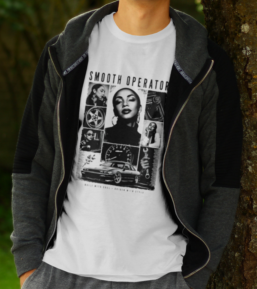 Smooth Operator Built With Soul Driven With Style Vintage Car Icon Retro Look T-Shirt