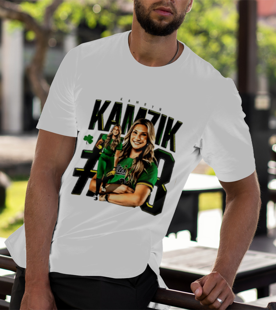 Kamryn Kamzik #23 Notre Dame NCAA Softball Player T-Shirt