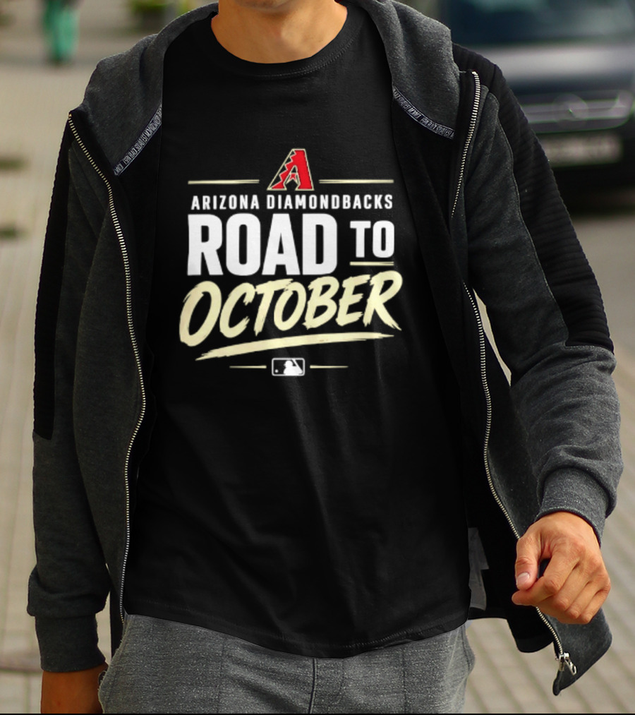 Arizona Diamondbacks Road To October MLB 2026 Postseason Journey T-Shirt