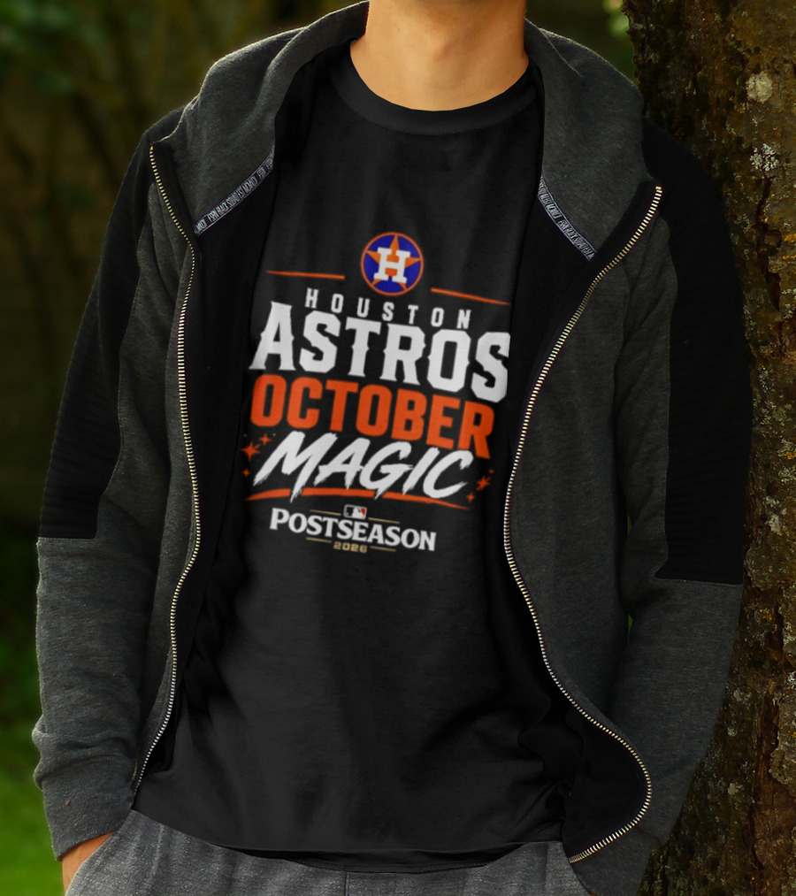 Houston Astros October Magic MLB Postseason 2026 T-Shirt