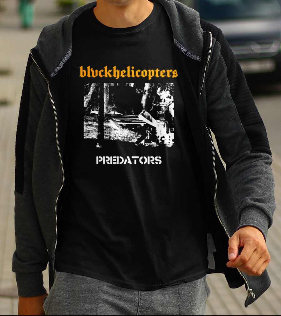 Blvckhelicopters Predators Band Alternative T-Shirt