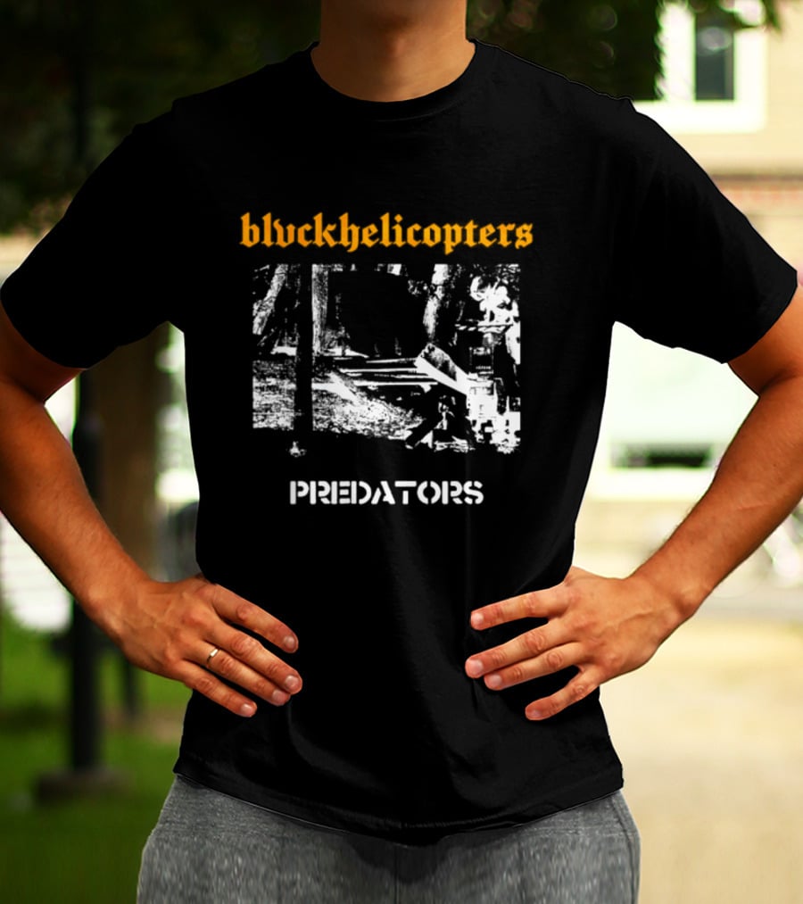Blvckhelicopters Predators Band Alternative T-Shirt