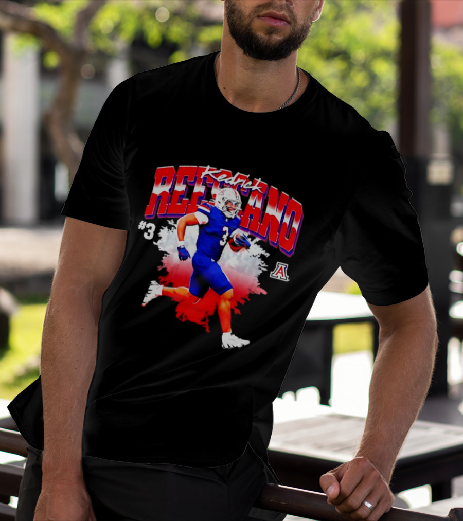 Kedrick Reescano 3 Arizona Wildcats NCAA Football Player T-Shirt