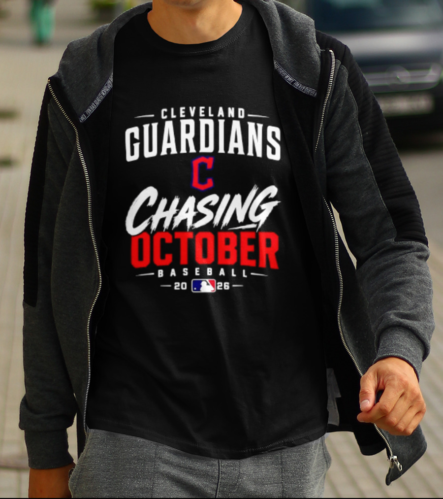 Cleveland Guardians Chasing October 2026 Baseball MLB T-Shirt