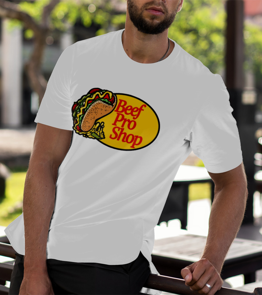 Beef Pro Shop Taco Patch T-Shirt