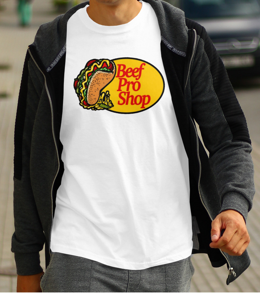 Beef Pro Shop Taco Patch T-Shirt