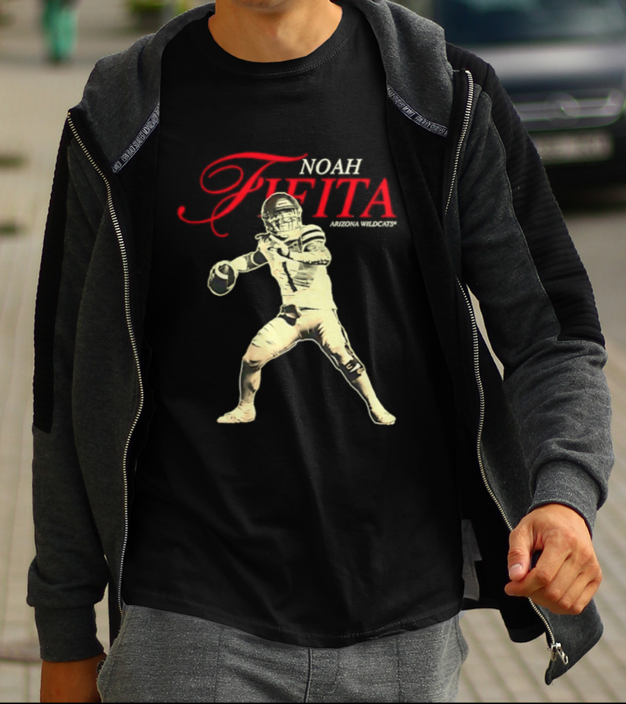 Noah Fifita Arizona Wildcats NCAA Football Player T-Shirt