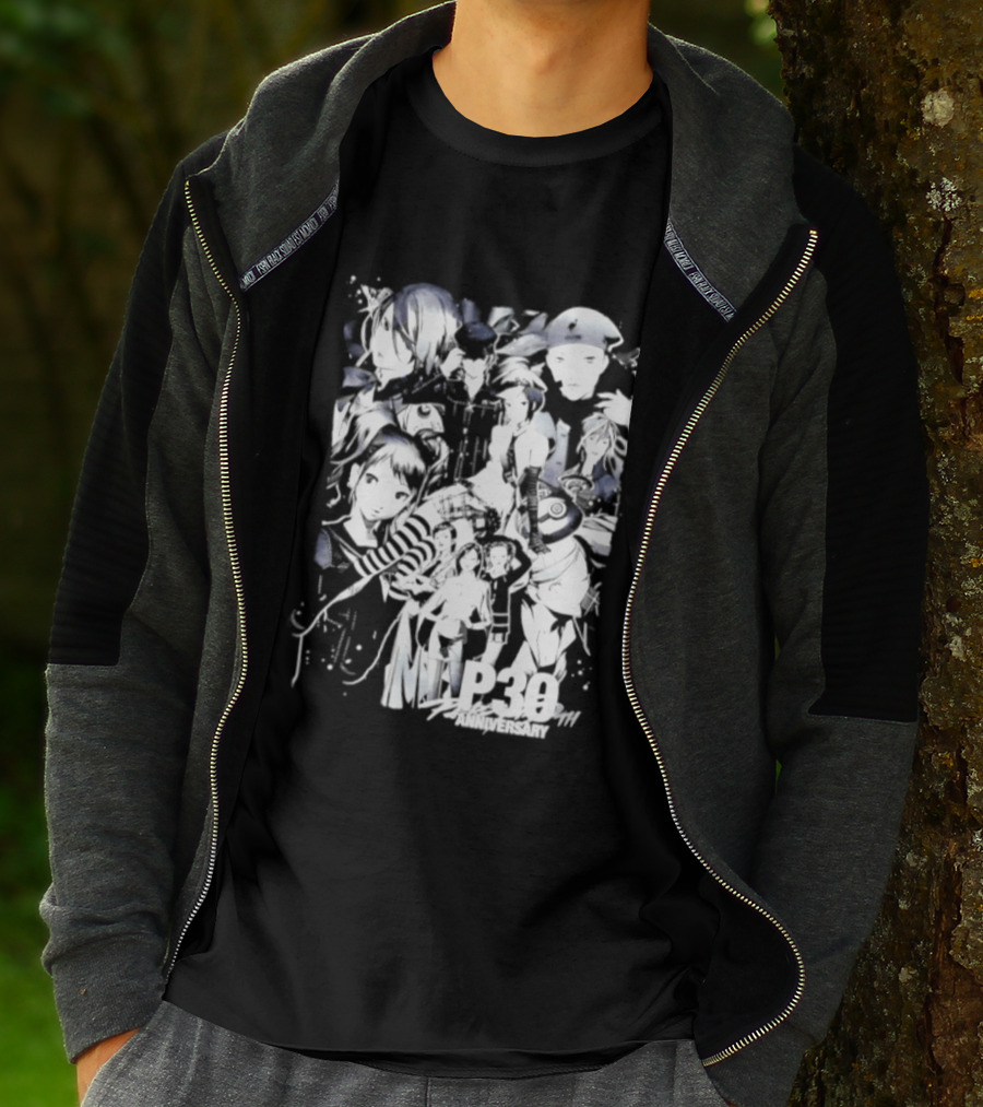 Persona 3 25th Anniversary Anime Characters Celebration T-Shirt