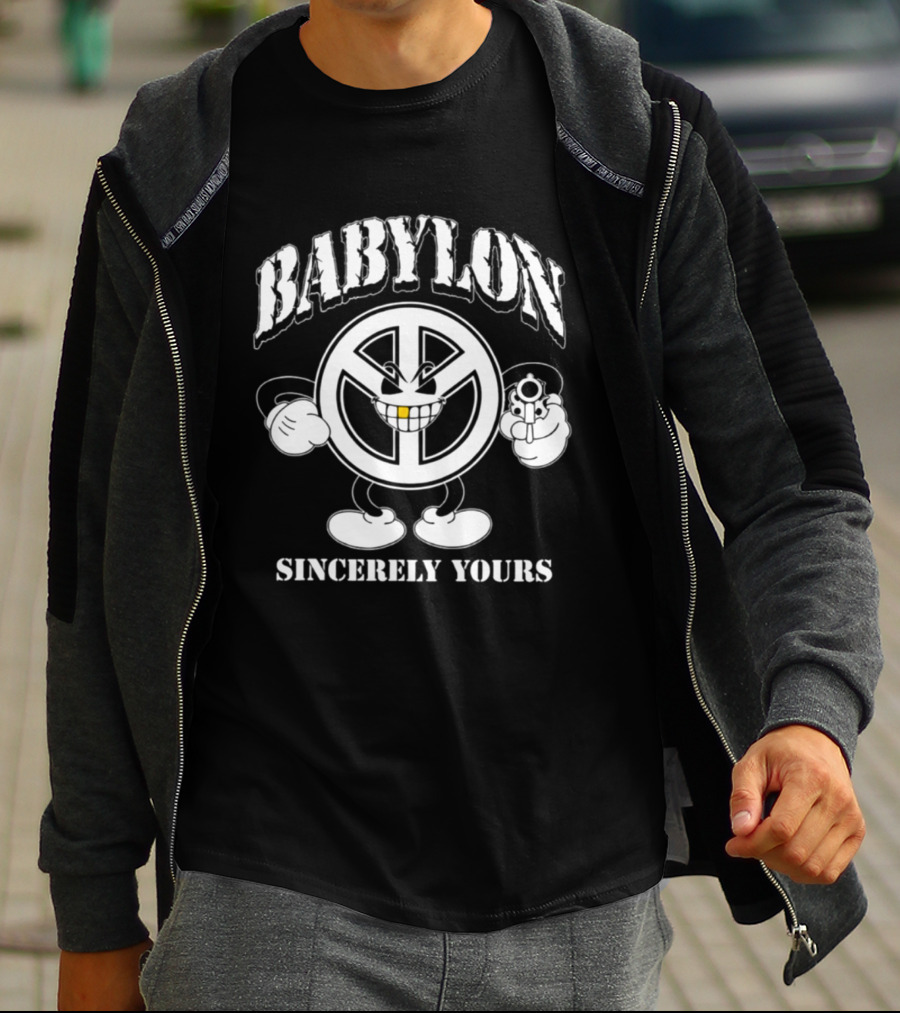 Babylon Sincerely Yours Peace Wheel T-Shirt