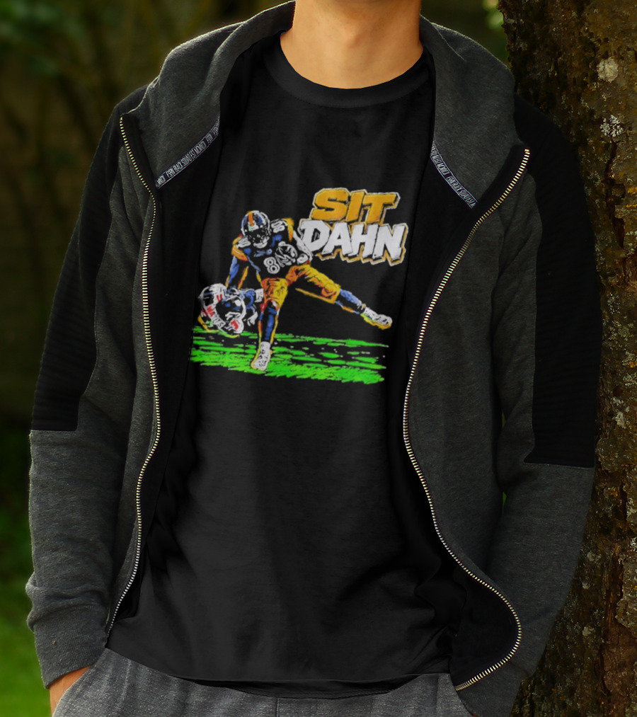 Sit Dahn Pittsburgh Steelers George Pickens 14 Football T-Shirt