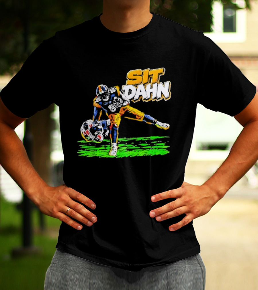 Sit Dahn Pittsburgh Steelers George Pickens 14 Football T-Shirt