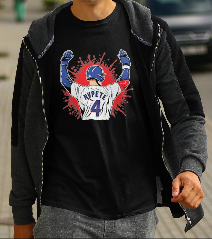 Chicago Cubs MVPETE 4 Pete Crow Armstrong Baseball Player Celebration T-Shirt