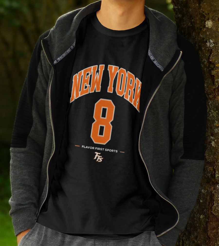 New York 8 Flavor First Sports TFS T-Shirt
