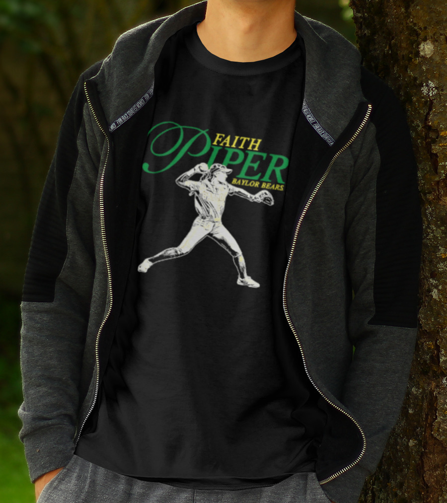 Faith Piper 26 Baylor Bears NCAA Softball Player T-Shirt