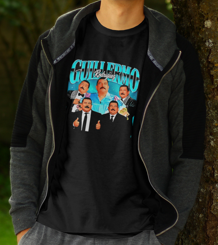 Guillermo Rodriguez 90s Collage Nostalgic Humor Thumbs Up T-Shirt