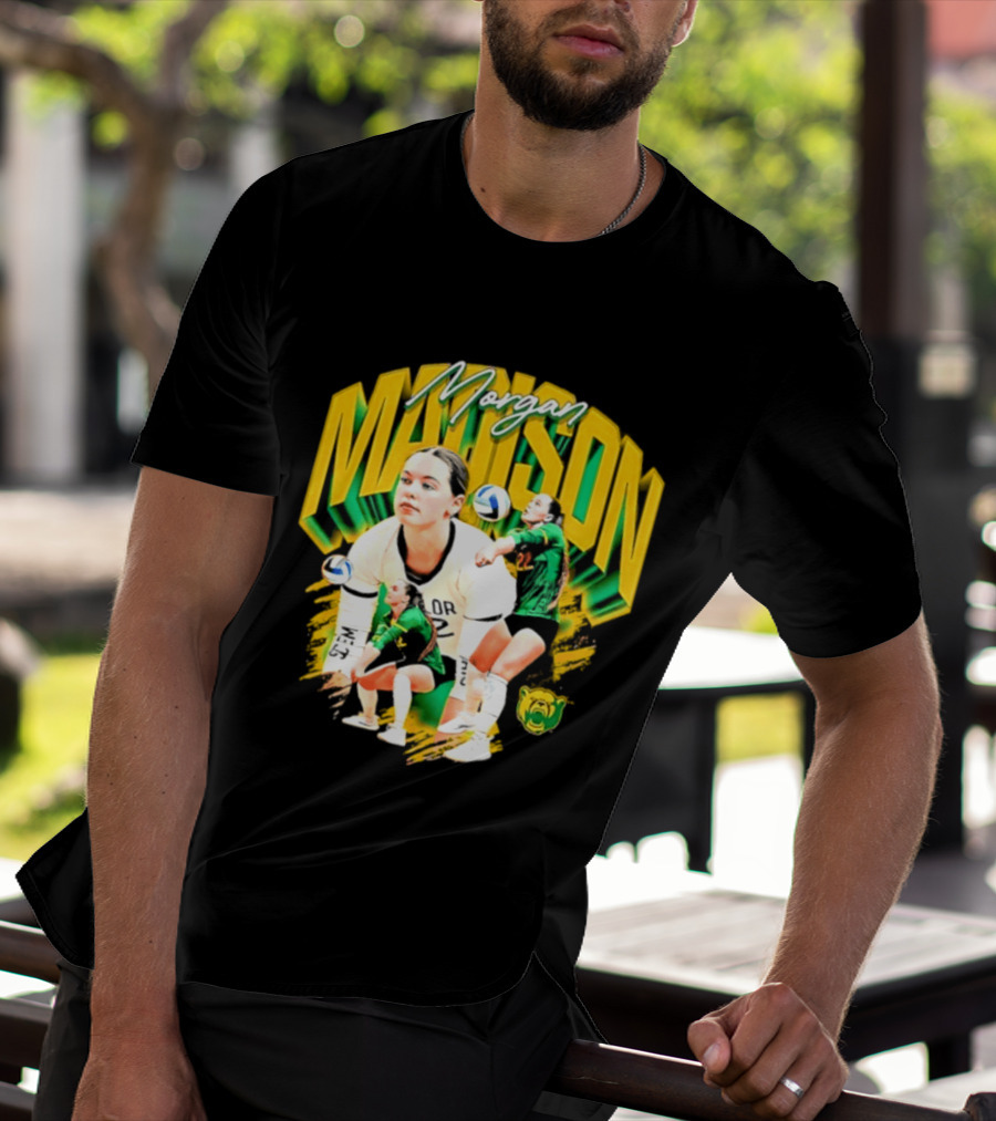 Morgan Madison Baylor Bears Volleyball NCAA Player Action And Team Spirit T-Shirt