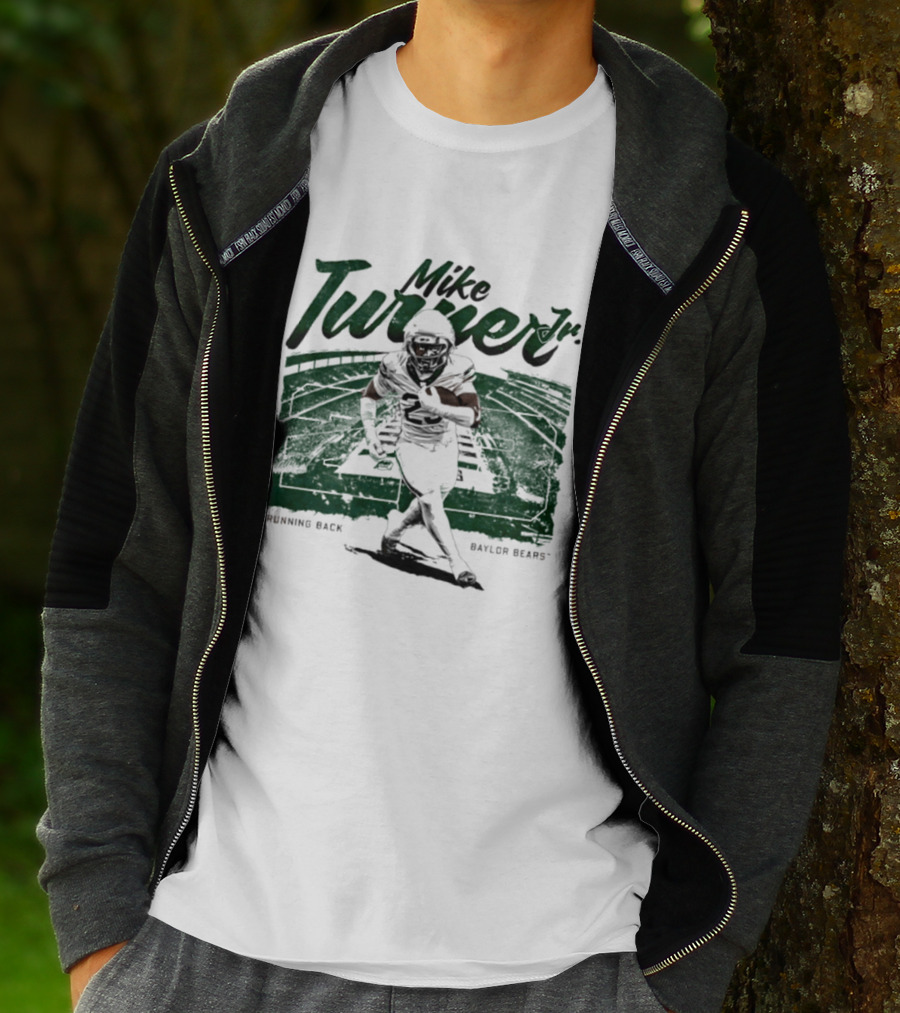 Mike Turner Jr. Running Back Baylor Bears NCAA Football Player T-Shirt