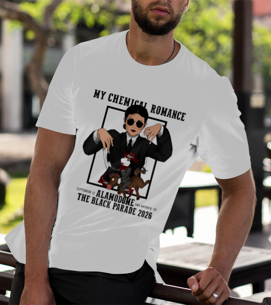 My Chemical Romance The Black Parade Alamodome 2026 September Texas T-Shirt