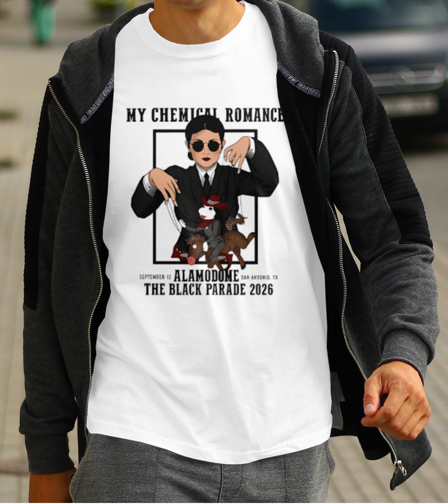 My Chemical Romance The Black Parade Alamodome 2026 September Texas T-Shirt