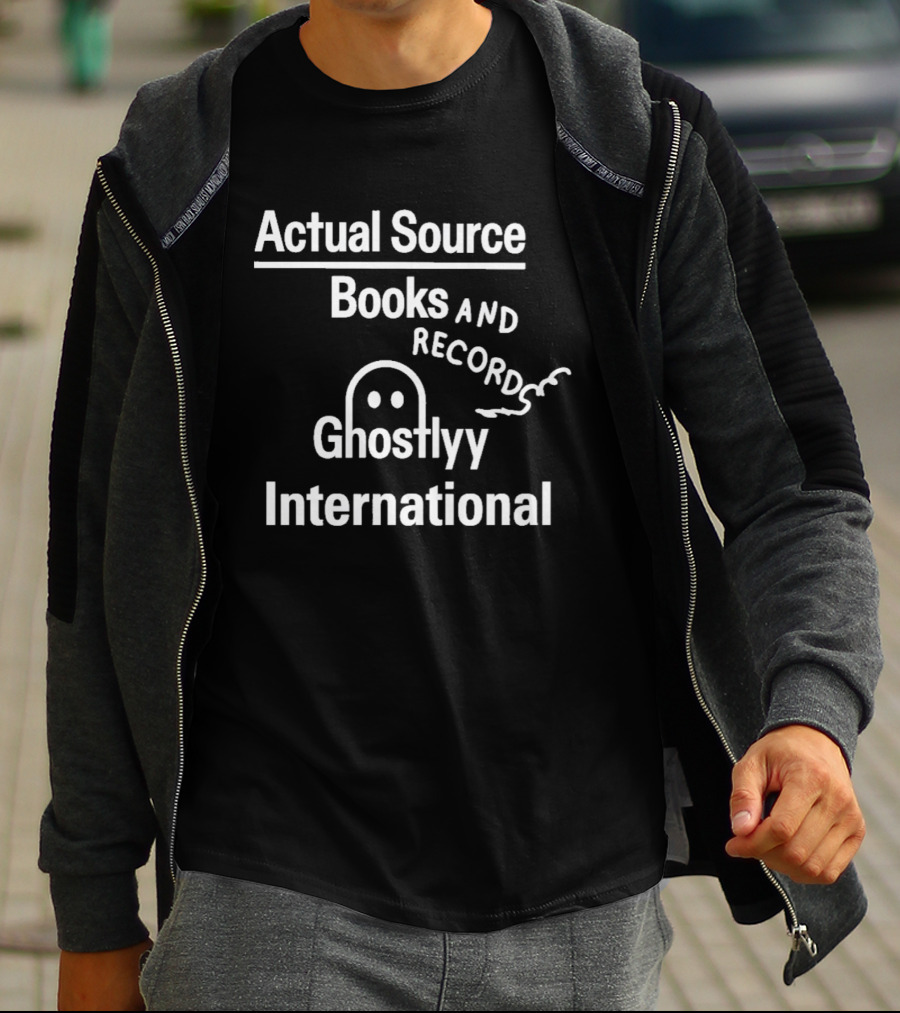 Actual Source Ghostlyy International Books And Records T-Shirt