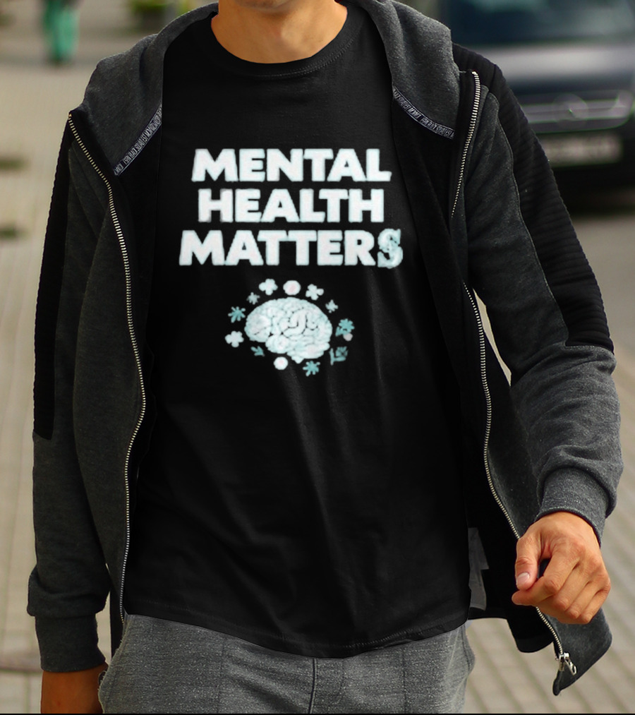 Mariners Mental Health Matters 2026 Awareness T-Shirt