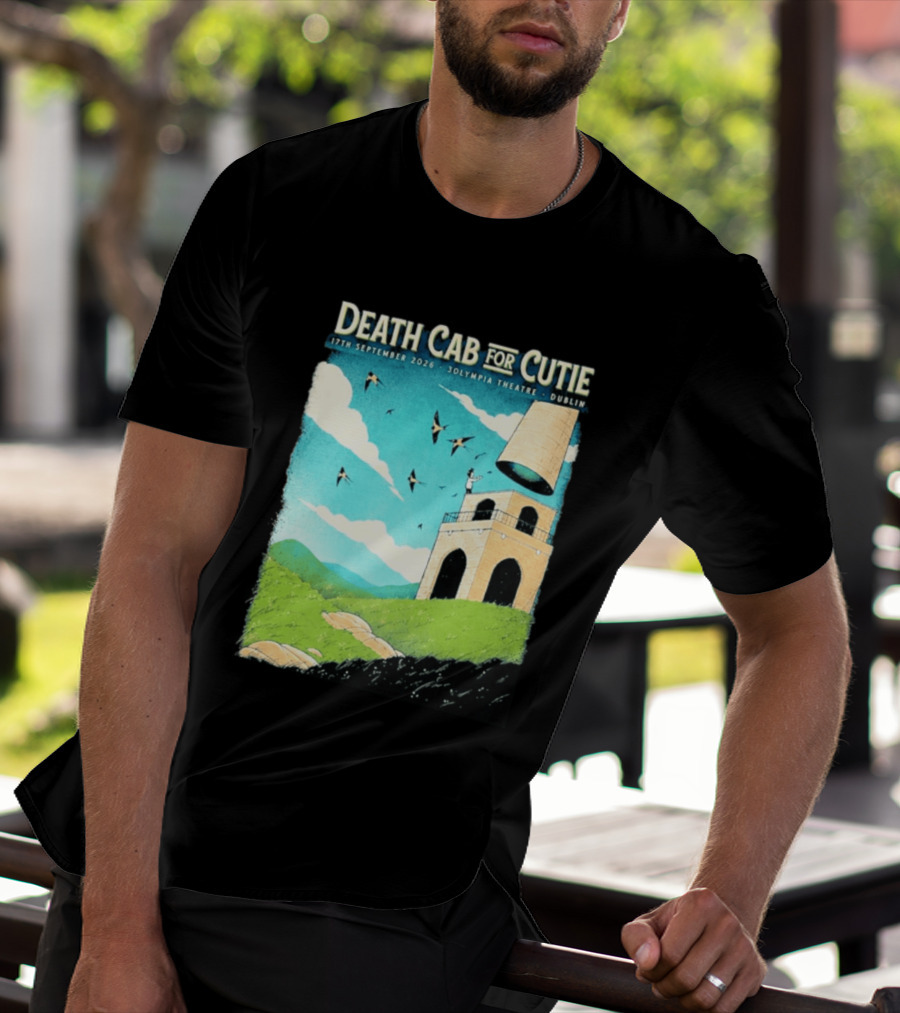 Death Cab For Cutie Olympia Theatre Dublin 17th September 2026 T-Shirt