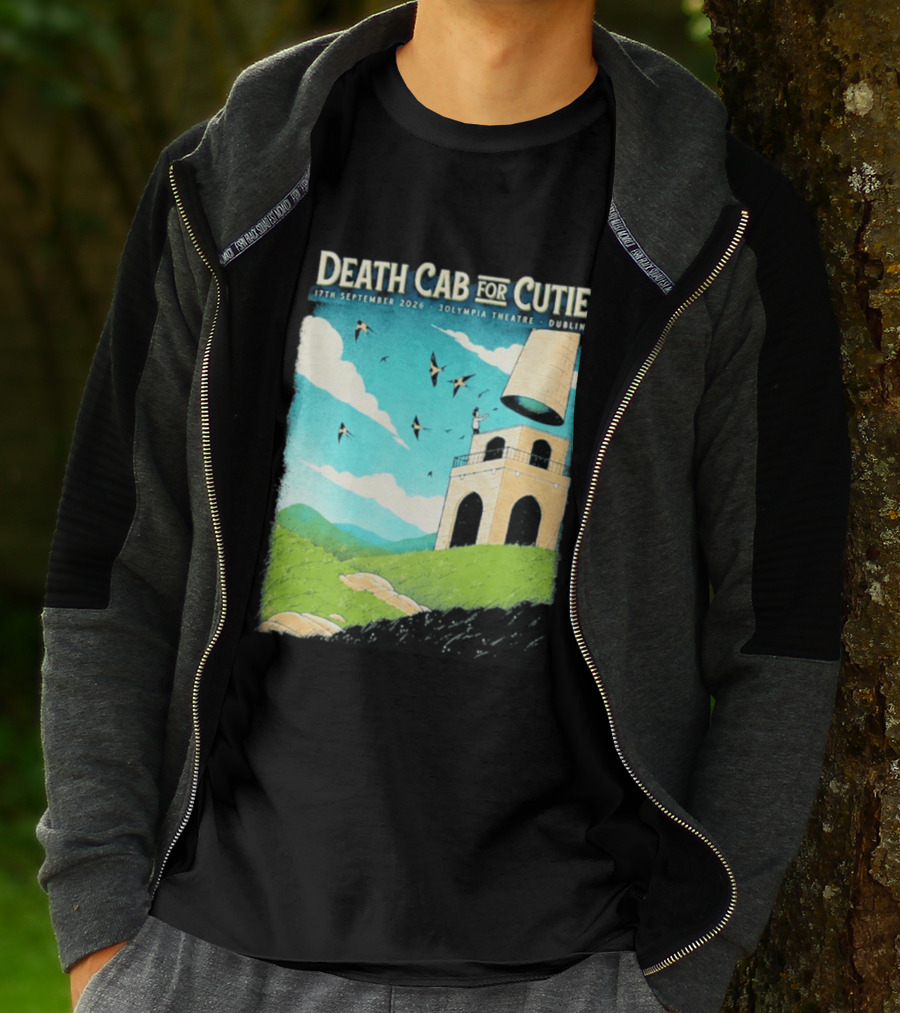 Death Cab For Cutie Olympia Theatre Dublin 17th September 2026 T-Shirt