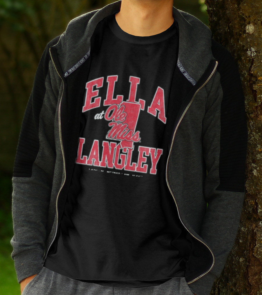 ELLA LANGLEY Ole Miss Mississippi T-Shirt