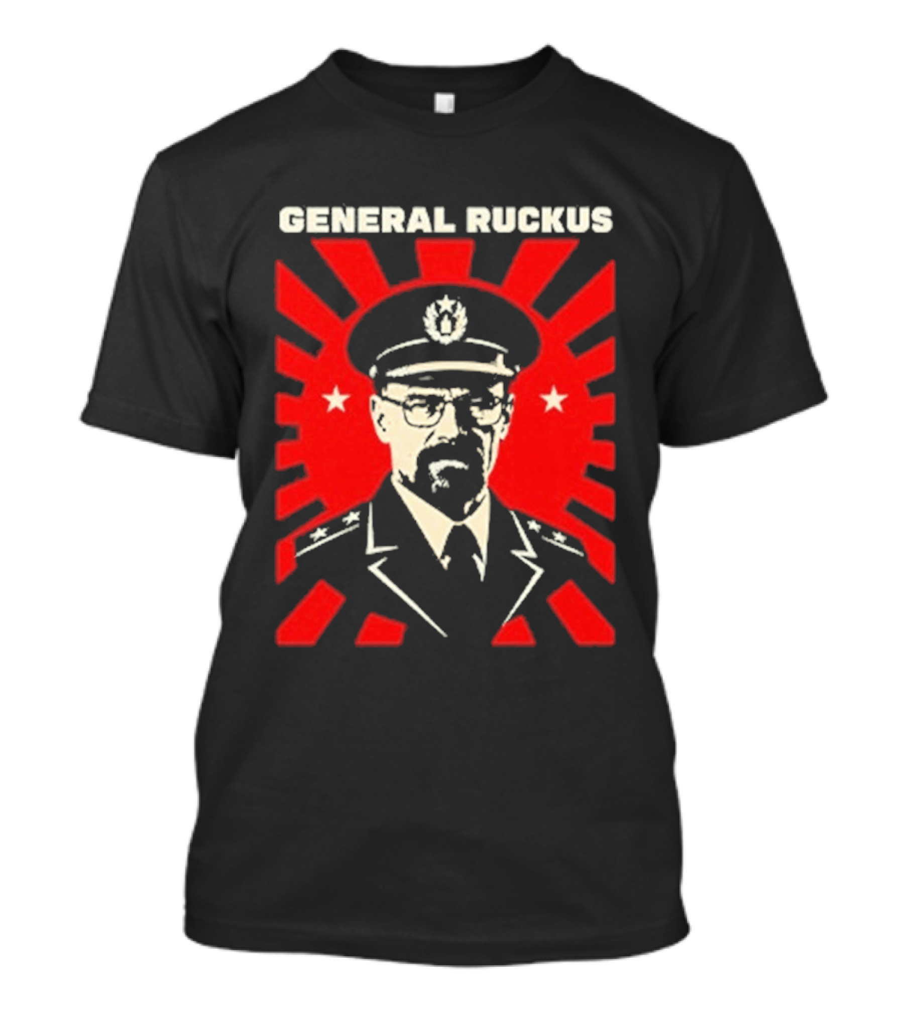 General Ruckus Walter White Red Star Uniform T-Shirt