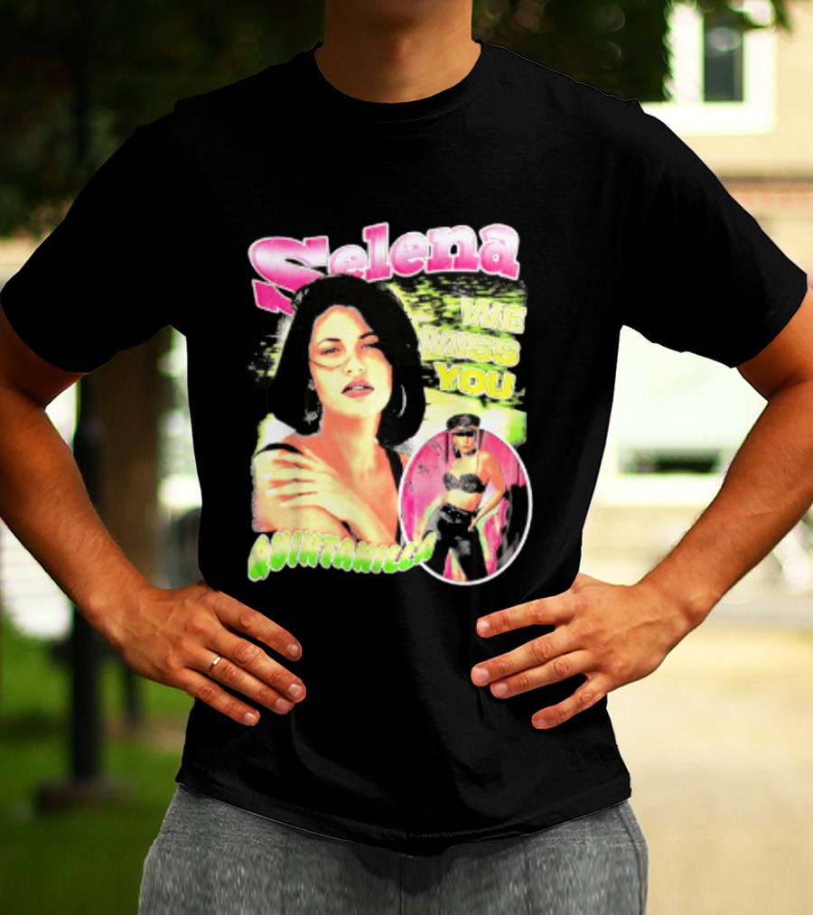 Selena Quintanilla We Miss You Tejano Music T-Shirt