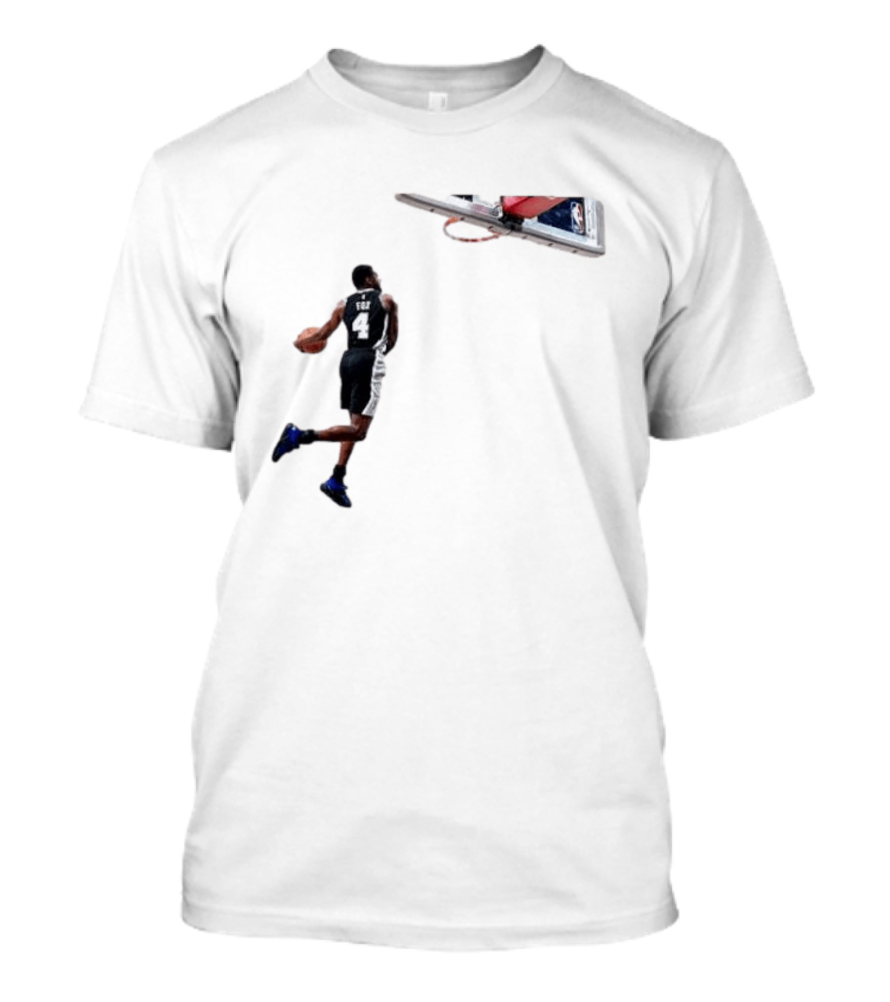DeAaron Fox Dunk Action Sacramento Kings Basketball NBA T-Shirt