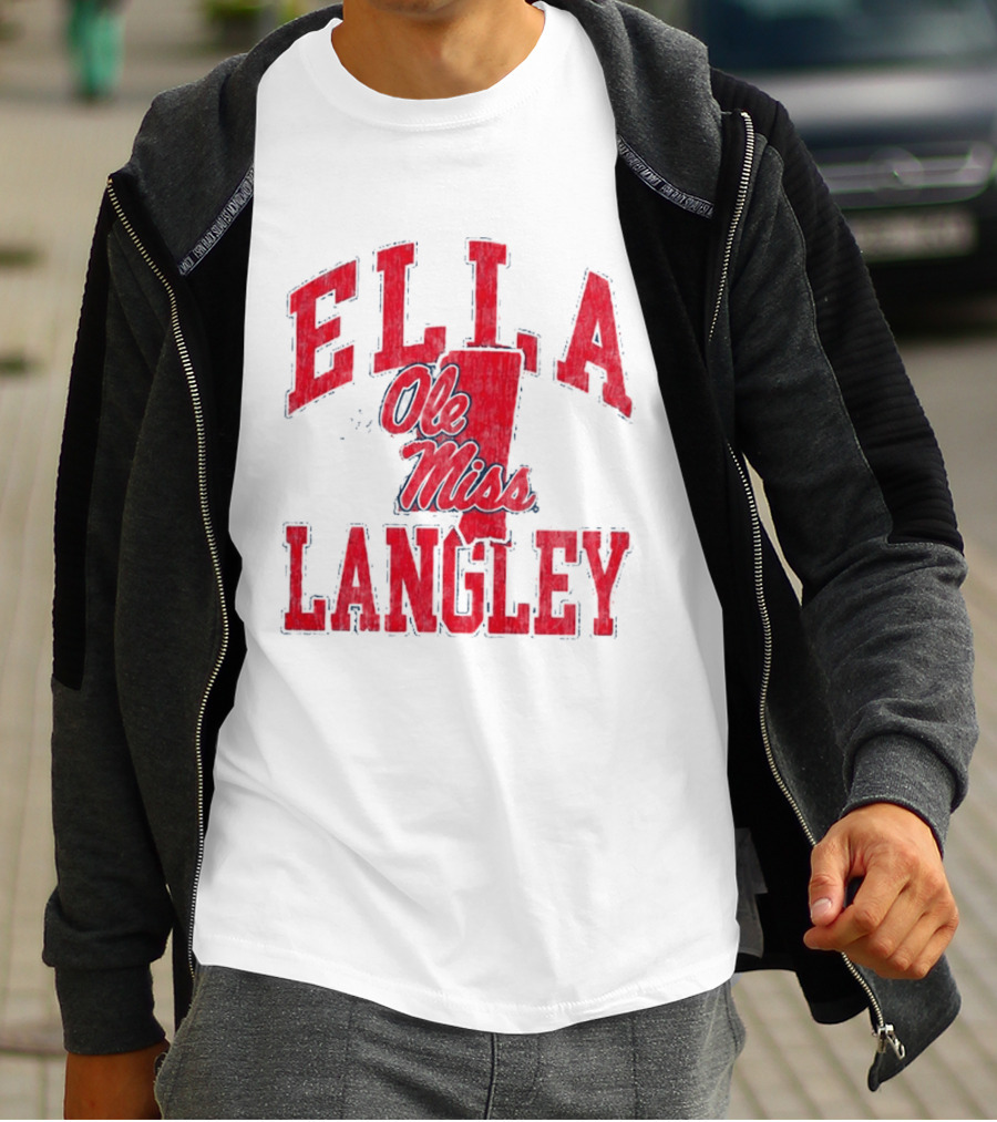 Ella Langley Ole Miss SJB Pavilion Country Music Tour T-Shirt