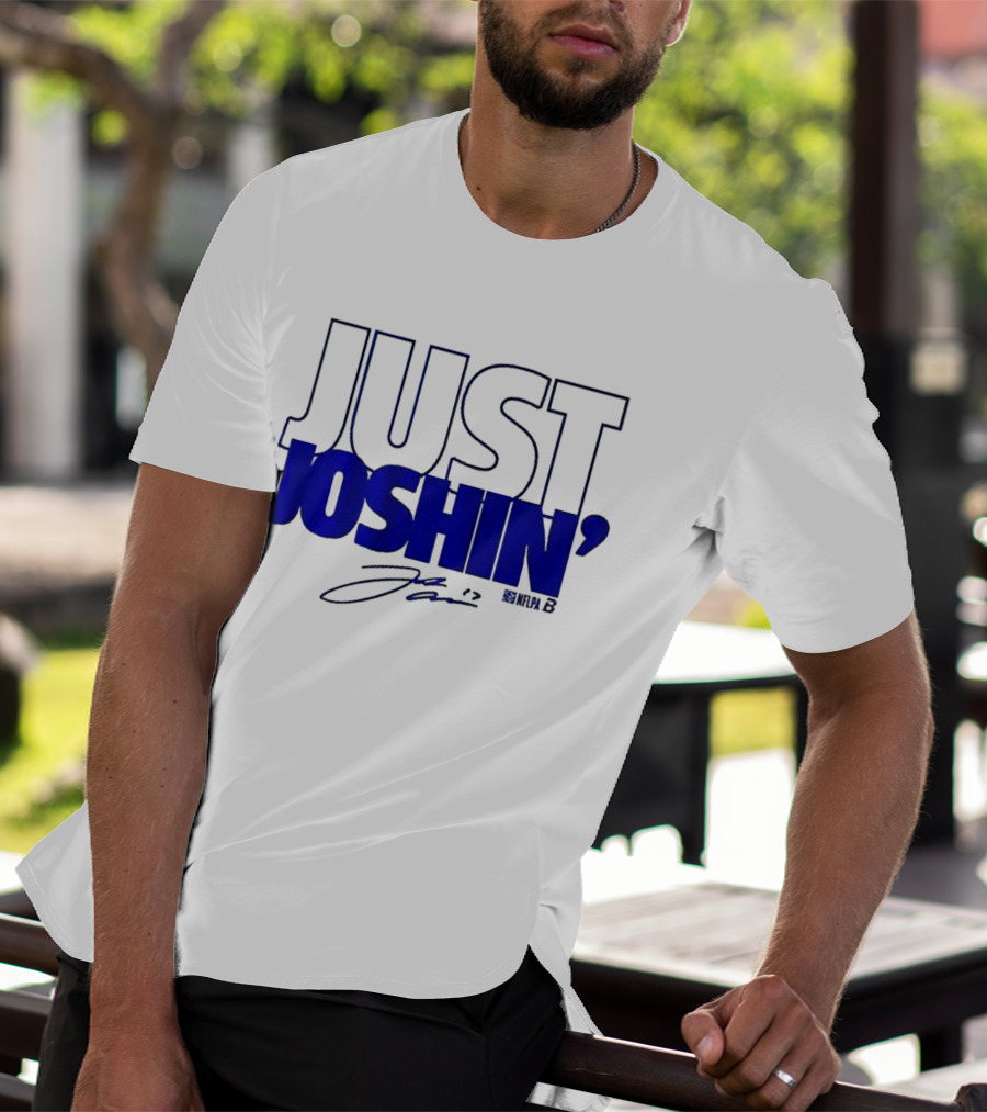 Just Joshin Josh Allen Signature Buffalo Football T-Shirt