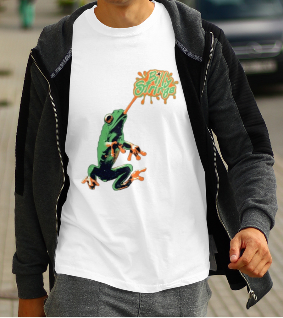 Billy Strings Frog Splatter Youth True Love T-Shirt