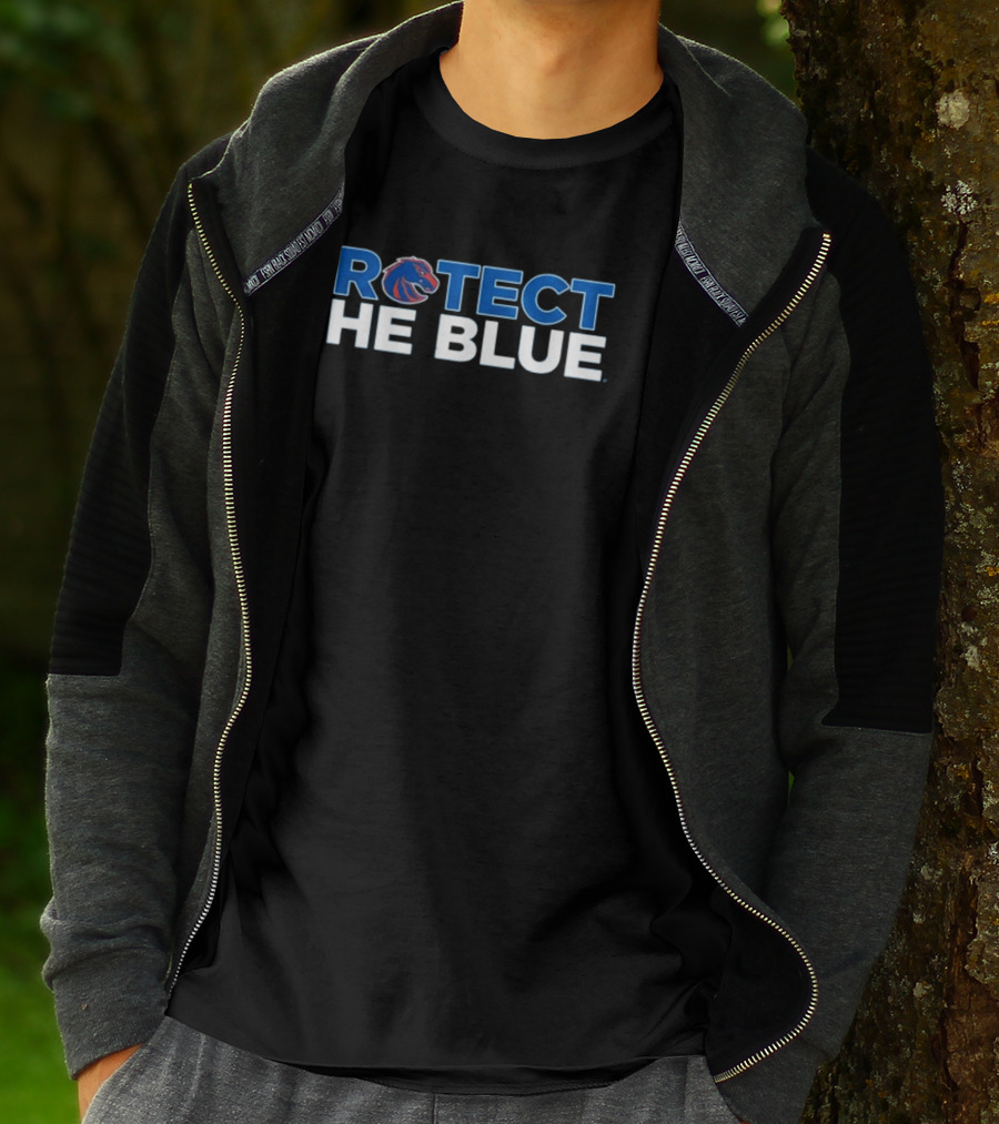 Boise State Broncos Football Protect The Blue T-Shirt
