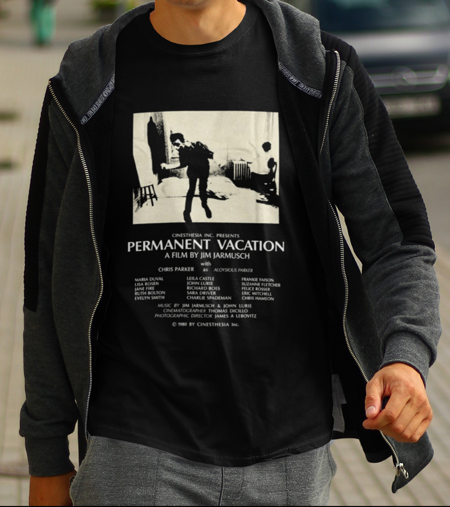 BTS Suga Min Yoongi Chris Parker Jim Jarmusch Permanent Vacation Film T-Shirt