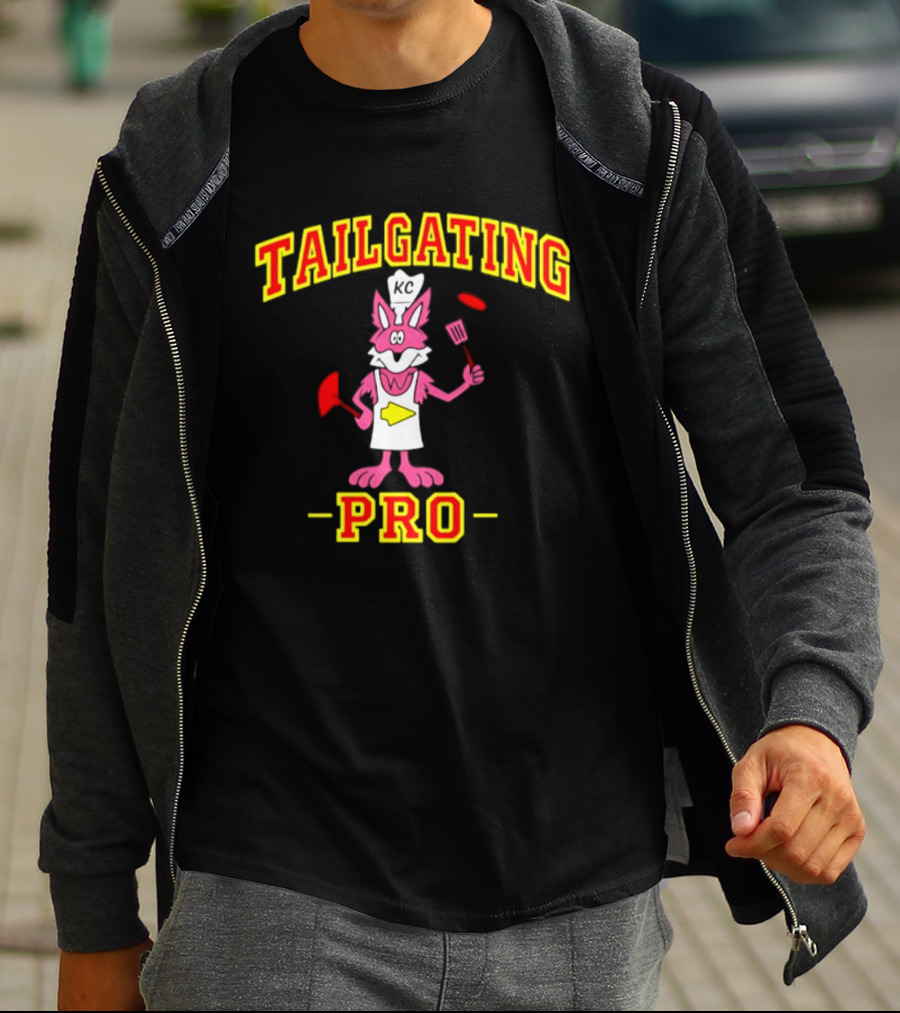 Kansas City Chiefs Tailgating Pro Cartoon Chef Fox T-Shirt